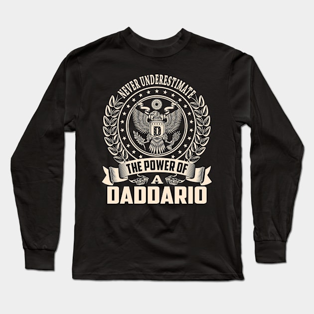 DADDARIO Long Sleeve T-Shirt by Darlasy